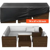 Vevor Housse de Meubles de Jardin 188x120x71 cm