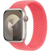 Apple Bracelet tressé pour Watch | 38/40/41/42 mm - Taille 4 - Guava