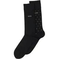 BOSS Chaussettes jaune / noir / blanc