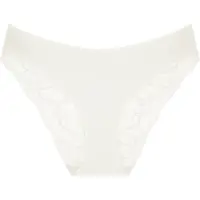 Triumph Slip ' Red Label Body Make-Up Illusion Lace ' blanc cassé