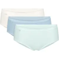 Sloggi Slip ' Originals Basic ' turquoise / bleu clair / gris chiné