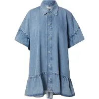 Kamila Šikl Robe-chemise bleu clair