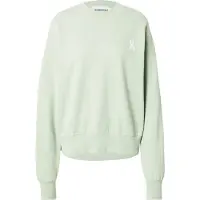 Armedangels Sweat-shirt 'Alizaa' vert pastel / blanc