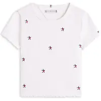 Tommy Hilfiger T-Shirt 'Star' marine / rouge / blanc