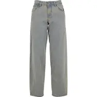 Urban Classics Dámské džíny Ladies Mid Waist 90's Jeans new light blue dirty washed - 32
