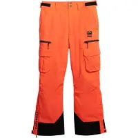 Superdry Pantalon fonctionnel corail / noir