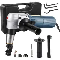 Vevor Grignoteuse Électrique 625W Cisaille Grignoteuse à Tôle Épaisseur de Coupe 4 mm