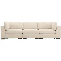 Ebuy24 Salerno canapé 3 pers beige.