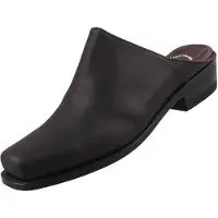 Sendra Herren Biker Clogs 4977 Schwarz