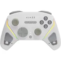 Ajazz Pad Bezprzewodowy gamepad GP100 2.4G/BT/USB (Switch/PC/iOS/Android) RGB White