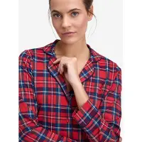 Goldenbay Pyjama 'Lupine' bleu / jaune / bordeaux / rouge foncé