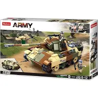 Sluban Briques de serrage Panther Panzer