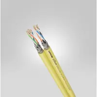 Lapp 10 mètres 2170981 Câble ETHERLINE LAN 1000 Cat.7A 2x(4x2x23AWG) Duplex I 1000 MHz I Sans LABS I Blindage CEM I Câble de pose sans halogène I Câble réseau Câble de données Twin I Câblage réseau