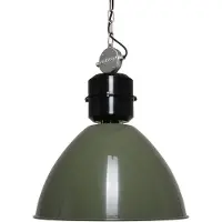 Anne Lighting - suspension - Frisk - vert - métal - Ø 50cm - E27 - 7696G