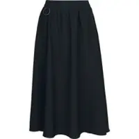 Killstar Jupe mi-longue Gothic de - Eryssa Midi Skirt - XS - M - pour Femme - noir - Taille S