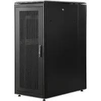 Digitus 26HE Serverschrank, Unique Server-N 1342x600x1000 mm, schwarz (RAL 9005) (26 HE, Rack 19 pouces), Armoire serveur, Noir