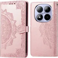 IMoshion Etui de télephone Mandala pour Xiaomi Redmi Note 15 Pro Plus (5G) - Rose Gold