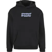 Mister tee Sweat-shirt 'Sweet Treats' bleu clair / noir