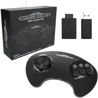 Retro-Bit Md Big6 Retro Gamepad 2.4g Noir