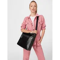 Tous pour femme. 2001114951 Shopper Tiona Lindsay Noir (OSFA), Casuel, Classique, Polyuréthane