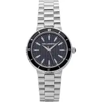 Karl Lagerfeld Kaiser 36mm 5atm Quartz/analogical Woman Watch Argenté Femme