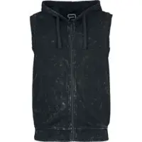 RED by EMP Veste Sans Manches de - Débardeur à Capuche Gris Chiné - S - XXL - pour Homme - gris chiné - Taille L