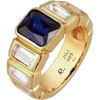 Elli PREMIUM Bague 'Brilliance' or