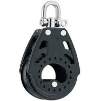 Harken Carbo Pulley 75 Mm Noir