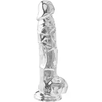 Toyjoy Clear Dildo with Balls 6 inch