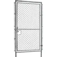 Aquagart Porte pour clôture de protection contre la faune sauvage, clôture forestière, clôture de pâturage, grillage noué, 1 m de large