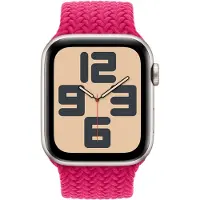 Apple Bracelet tressé pour Watch | 38/40/41/42 mm - Taille 3 - Framboise