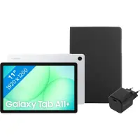 Samsung Galaxy Tab A11 Plus 11 Pouces 256 Go Wifi Argent + Pack d'Accessoires de Base