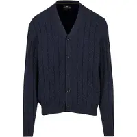 Fynch&Hatton Vestes en maille bleu marine