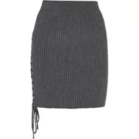MyMo ROCKS Jupe gris foncé
