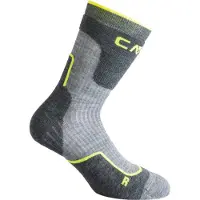 CMP Chaussettes Trekking Wool Mid 3i49177 Vertes EU 43-45 Hommes Vertes EU 43-45