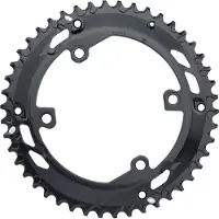 Shimano Cues U6010-2 110 Bcd 2 Chainring Argenté 46t