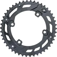 Shimano Cues U6000-2 80 Bcd Chainring Argenté 46t