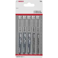 Bosch 2608667854 - Set 5 pièces lame de scie sauteuse Wood, MA 111 C
