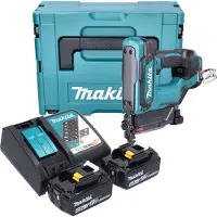 Makita DPT 353 RGJ Akku Pintacker 18 V + 2x Akku 6,0 Ah + Ladegerät + Makpac