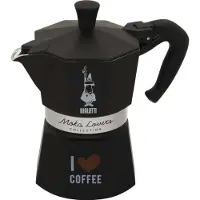 Bialetti Moka Express Love 3 tasses noir