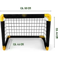 Edco But de football Umbro Umbro - But de football pliable - 50 x 44 x 44cm - Noir/Jaune