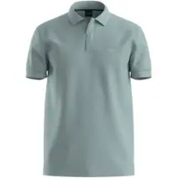 BOSS pour homme. 50555153 Polo Pio 2 turquoise (L), Casuel, Coton, Manche courte