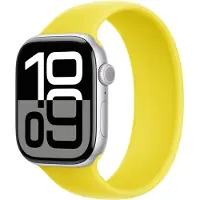 Apple Bracelet Boucle unique en Silicone pour Watch | 38/40/41/42 mm - Taille 8 - Star Fruit