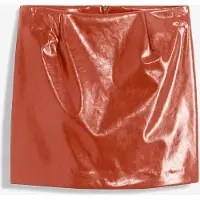 Bonprix Mini-jupe enduite