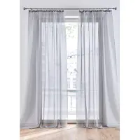 Bonprix Lot de 2 voilages légers