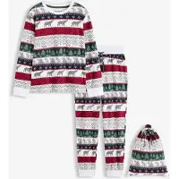 Bonprix Pyjama en coton doux avec pochette cadeau