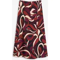 Bonprix Jupe midi en satin fluide
