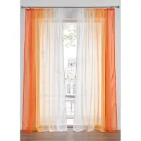 Bonprix Lot de 2 voilages en tissu léger, aussi en XXL