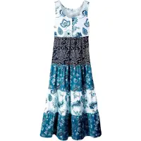 Bonprix Robe longue en jersey 100% coton