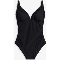 Bonprix Maillot 1 pièce sculptant à encolure V, maintien léger
